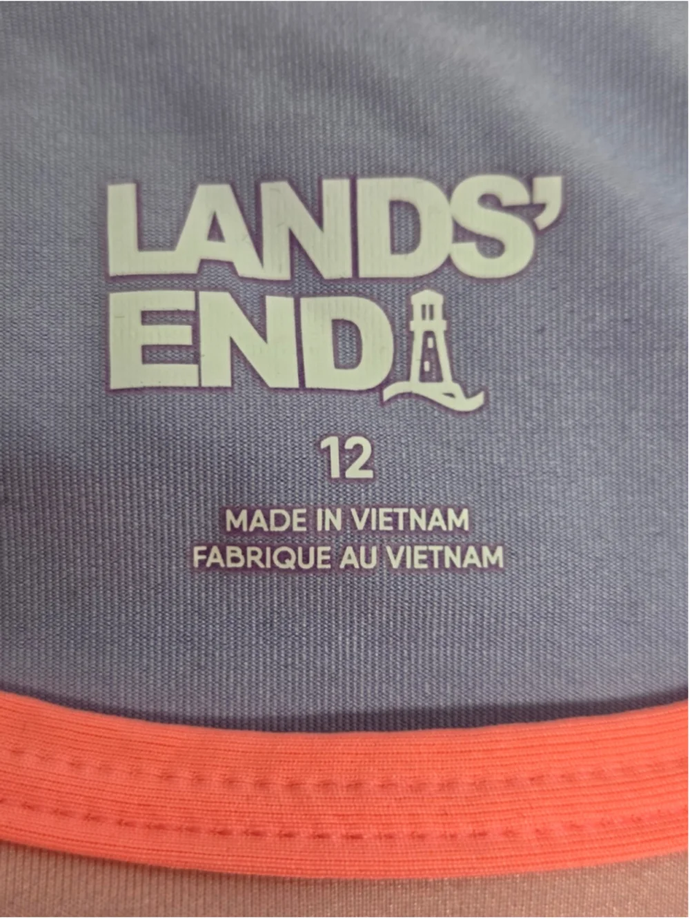 Lands End soft lavender